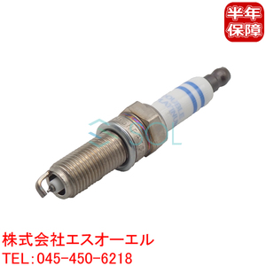 送料185円 BOSCH スパークプラグ 1本 W203 W204 W211 W221 ダブルプラチナ C180 C200 C230 C250 E200 E250 E500 S450 S550 0041594403