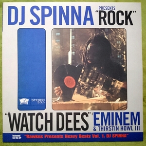 ★USオリジナル盤 DJ SPINNA ROCK EMINEM THIRSTIN HOWL B-BOY アングラ RAWKUS エミネム