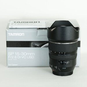 [良品] TAMRON SP 15-30mm F/2.8 Di VC USD (Model A012) [キヤノン用] / Canon EFマウント