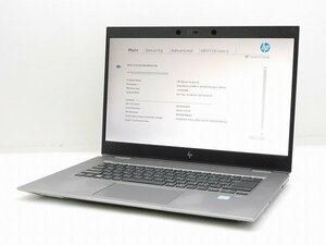 △hp Zbook Studio G5 4RG80PA#ABJ Core i7 8750H 2.2Ghz 16GB Quadro P1000 15.6インチ FHD (1920×1080) OSなし BIOSのみ