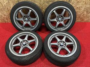 5ZIGEN 16×7J ＋42 4穴 PCD100 AOTELI P607 205/45/R16 デミオ等に 売切!!