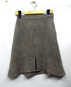 美品★Spick&Span /スピック＆スパン ◎グレージュ系　スカート　36サイズ