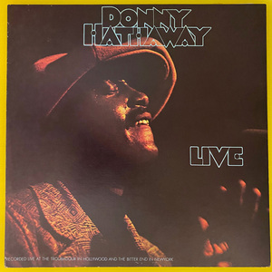 ◆Donny Hathway「LIVE」日本盤LP(1972年)P-8241A◆