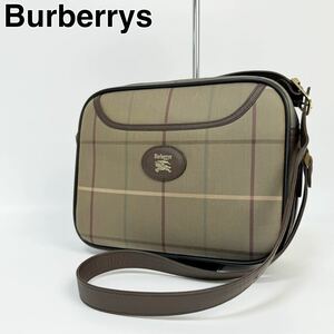 23J18 Burberrys バーバリーズ ショルダーバッグ キャンバス