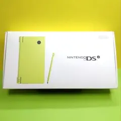 極美品 ニンテンドー DS i ライムグリーン 本体 箱 付属品 任天堂 287