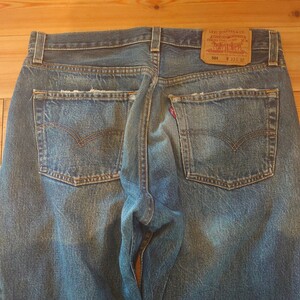 ★レア品 色落ち抜群！Levi’s リーバイス 501 USA製 米国最終モデル刻印『553』San Benito サンベニート工場 サイズW33 L32 紙パッチ★