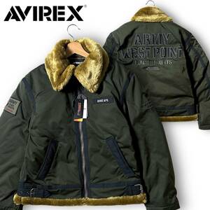 新品 AVIREX アヴィレックス 定価3.5万 高機能エコダウンTHERMOLITE B-3 フライトジャケット ダウンジャケット ブルゾン 3252060 M ◆B2972