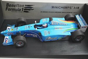 ミニチャンプス PMA 1/18 Benetton Playlife ベネトン プレイライフ B200 J.バトン 2000 183000111