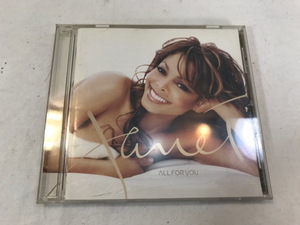 JANET JACKSON ジャネットジャクソン　ALL FOR YOU　CD　中古