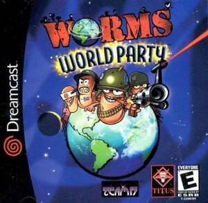 海外限定版 海外版 ドリームキャスト ワームズワールドパーティー Worms World Party Dreamcast