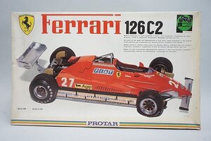 ★ PROTAR プロター 1/12 FERRARI フェラーリ 126 C2 TURBO ターボ プラモデル イタリア製 188