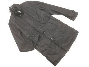 G-STAR RAW ジースターロゥ gerber denim trench ガーバー デニム トレンチ コート sizeXS/黒 ◇■ ☆ eib3 メンズ