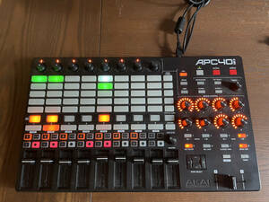 【動作品】Akai アカイ APC40 MKII mk2 通常販売終了 MIDIコントローラー 状態良好 Ableton Live リズムマシン