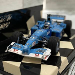 1円スタートMINICHAMPS 1/43 BENETTON RENAULT SPORT B201 2001 No.8 #8 G.FISICHELLA タバコ仕様 MILD SEVENミニチャンプス G.フィジケラ