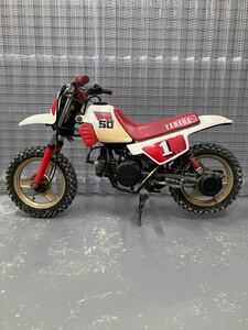 pw50 ヤマハ　子供用　ガレージ内保管　実働　モトクロス 