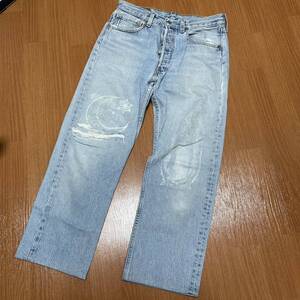 LEVIS 501 00501-0193 ダメージ グランジ デニム