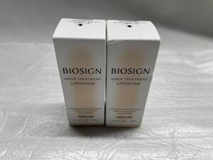 ★新品 未開封 非売品★NOEVIR BIOSIGN ノエビア バイオサイン インナートリートメント リポソーム 美容液 10ml 2点セット ミニボトル