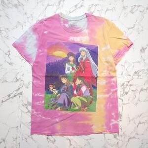 “犬夜叉 アニメTシャツ　タイダイ柄 プリントTシャツ” AM1826