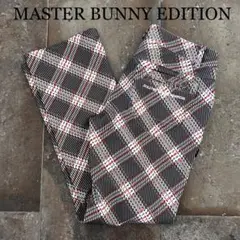 MASTER BUNNY EDITION パンツ　ゴルフ　チェック　サイズ1