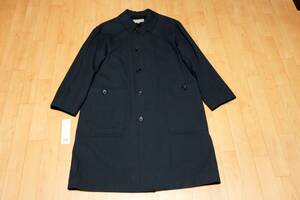 【 着用3回 】 最終出品 MARGARET HOWELL ウール100％ コート Size:M ネイビー No.579-1210005 マーガレットハウエル ジャケット 送料無料