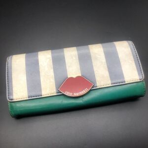 即決 LULU GUINNESS ルルギネス 長財布