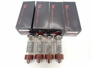 TRIODE EL34 4本 トライオード 傍熱五極出力管 真空管 ∩ 70570-10