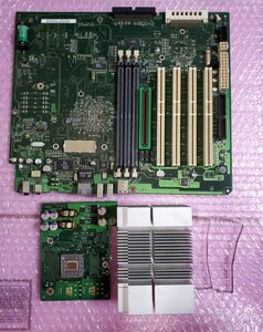 ●動作未確認 Apple Power Mac G4 Quicksilver 2002 ロジックボード CPU セット ジャンク / マザーボード ヒートシンク ●送料無料