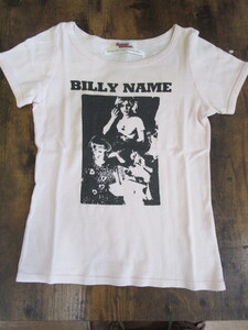 HYSTERIC GLAMOUR ヒステリックグラマー ヴィンテージ Tシャツ ピンク BILLY NAME ANDY WARHOL