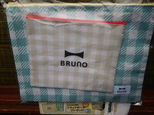 ブルーノ BRUNO フラット ポーチ 2個セット 非売品 新品 未使用 未開封 送料無料