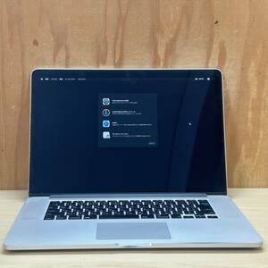 Macbook Pro A1398◆Core i7-4850HQ◆メモリ8GB◆ストレージ欠品