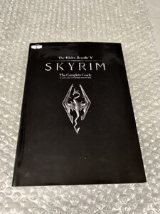 【送料込み】The Elder Scrolls V:Skyrim スカイリム コンプリートガイド 攻略本 中古品 稀少