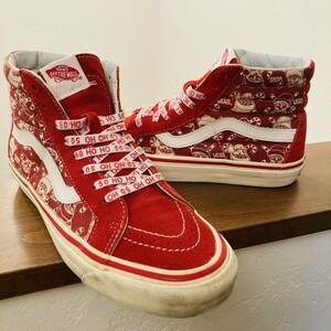 【激レア】VANS　50周年記念　サンタスカルパイレーツ　SK8HI レッド