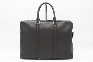 ☆安心の３大保証☆ Bランク ≪LOUIS VUITTON ルイ ヴィトン/ビジネスバッグ≫ M33412 タイガ ポルトドキュマン ヴォワヤージュ ノワール