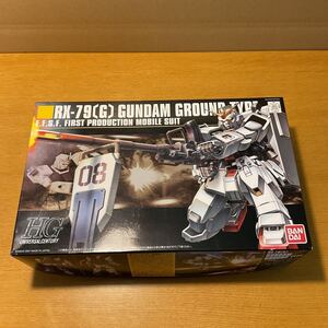 【未組立】HG 1/144 UNIVERSAL CENTURY RX-79G GUNDAM GROUND TYPE 陸戦型ガンダム　HG BANDAI プラモデル 現状品