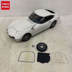 1円〜 ジャンク 箱無 ディアゴスティーニ 1/10 トヨタ 2000GT ホワイト