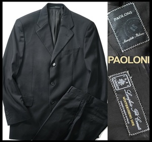 新品12万【PAOLONI】パオローニ/最高峰/伊製/艶を纏った1881 CERRUTI WINTERISSIMO 110