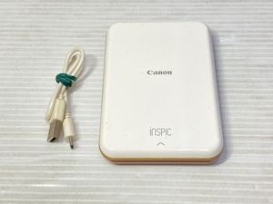 【中古品】Canon iNSPiC ポータブルプリンター PV-123 ピンク ○YR-18246○