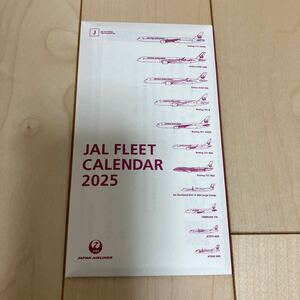 ★JAL 卓上カレンダー★JAL FLEET CALENDER 2025★