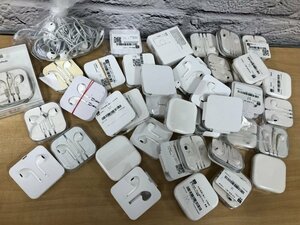 【ジャンク】Apple イヤホン 50個 まとめ売り iPhone イヤホンジャック ライトニング アップル 230901PT170098