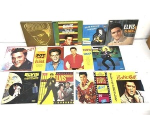 〇U106-W13-2228 ELVIS PRESLY エルヴィス プレスリー LP レコード 洋楽 まとめ売り ブルー・ハワイ 他③