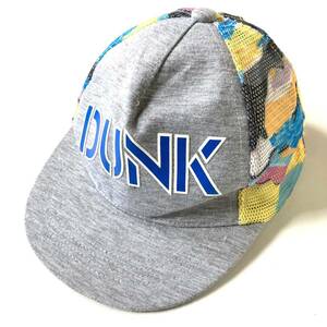 キャップ帽子 キッズ　メッシュ　DUNK 平ツバ　Balabala ダンス　アウトドア　ボード　自転車　日除け　オシャレ　即決