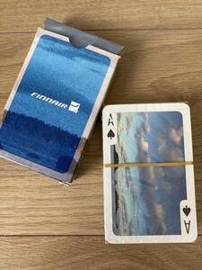 未開封 フィンエアー トランプ フィンランド航空 FINNAIR PLAYING CARDS ノベルティ プレイングカード レア 希少 航空グッズ 非売品 匿名