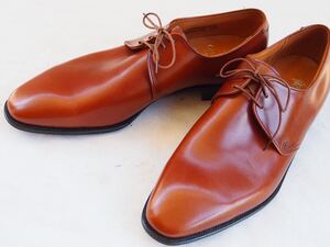 60s Grenson Brown Plain Toe Blucher