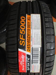 245/40R19 98Y XL　SF5000 未使用品夏タイヤ1本☆☆☆ 