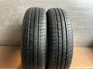 即決送料無料◆155/80R13/夏2本/残溝約6.5㎜/2013年製造/カローラ/パッソ/プラッツ/ヴィッツ/ロゴ/ラピュタ/ei/ワゴンR/ブーン/ゴルフ等