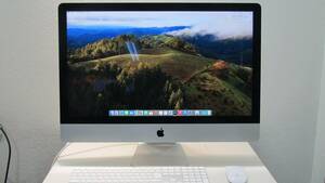 ◆【美品】iMac 27-inch Late2019　A2115　【Core i5+メモリ24GB+SSD128GB+HDD2TB】ワイヤレスマウス＆ワイヤレスキーボード付き◆