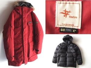 定価83600円 Foxfire フォックスファイヤー リアルファー 3WAY GORE-TEX ゴアテックス ライナー/ダウンジャケット付 オーロラジャケット XS