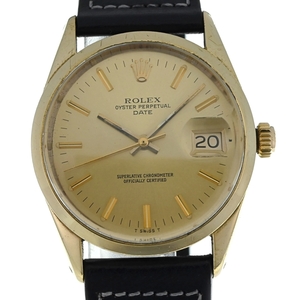 ロレックス ROLEX 1550 ヴィンテージ オイスターパーペチュアル デイト Cal.1570 自動巻き メンズ 良品 M#133775