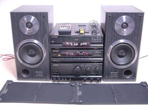 【動作確認済】SANSUI サンスイ システムコンポ　A-X55 T-X77 CD-X77 S-X55 