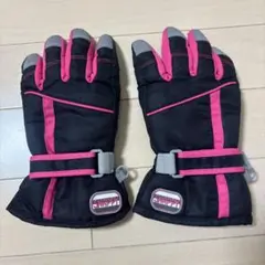 SNAPPY スキーグローブ J-55 BLK/PINK